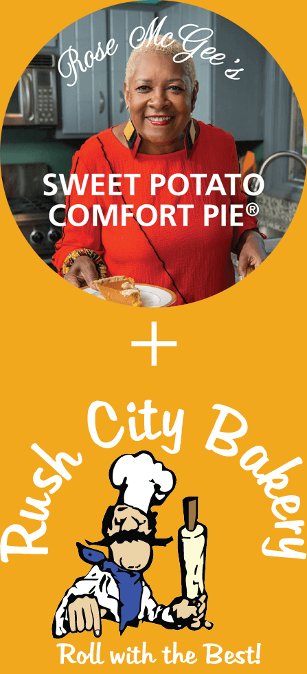 Rose McGee's Sweet Potato Comfort Pie + Rush City Bakery