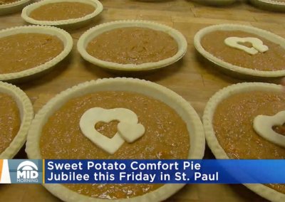 First annual Sweet Potato Comfort Pie Jubilee