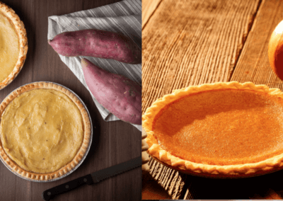 Getting to the roots of sweet potato and pumpkin pie